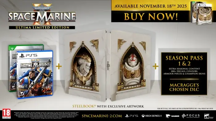 Win Ultima Limited Editions of Space Marine 2