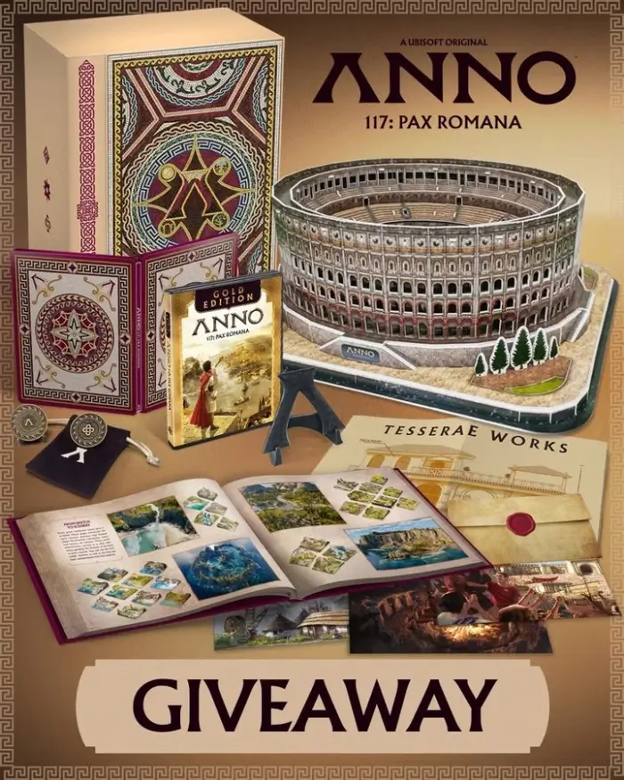 ANNO 117: Pax Romana Governor’s Edition Giveaway