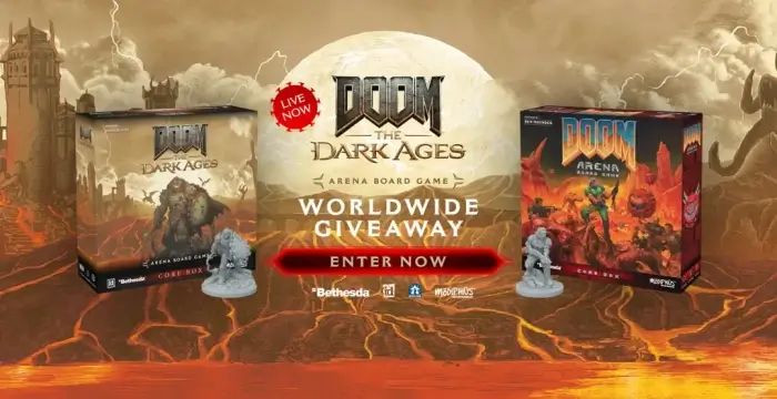 DOOM Arena Board Game Giveaway