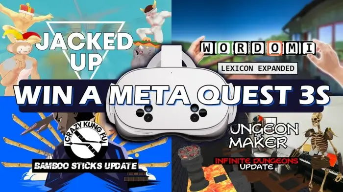 Free Meta Quest 3S Headset Giveaway