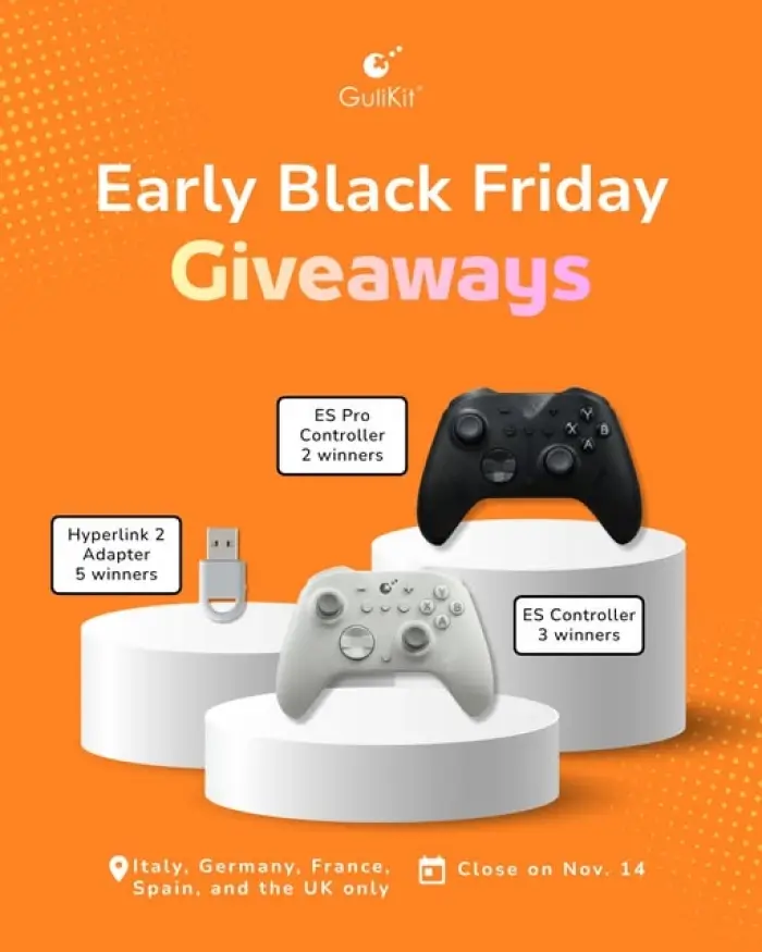 GuliKit Gaming Controllers Giveaway