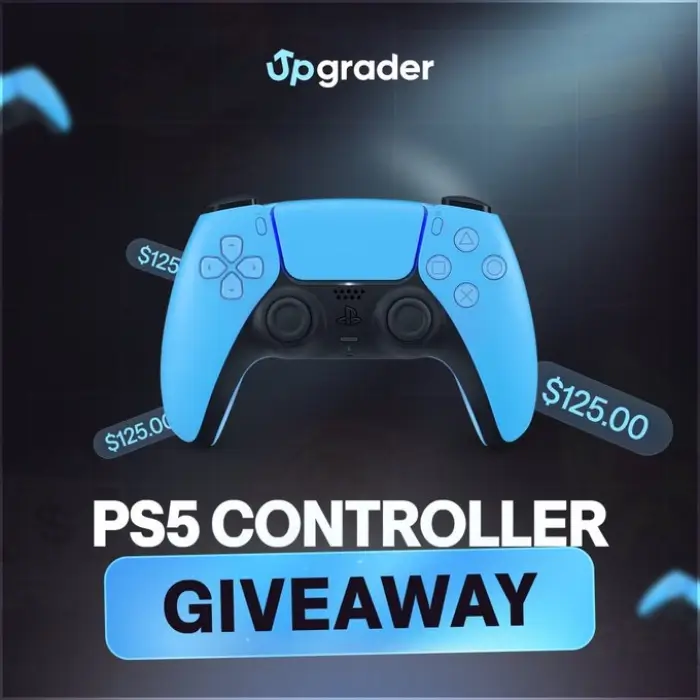 PS5 Controller Giveaway By Upgrader