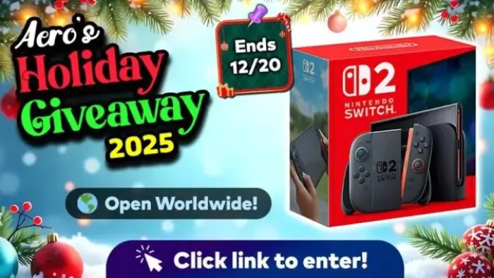 Win Nintendo Switch 2 Giveaway By Aero