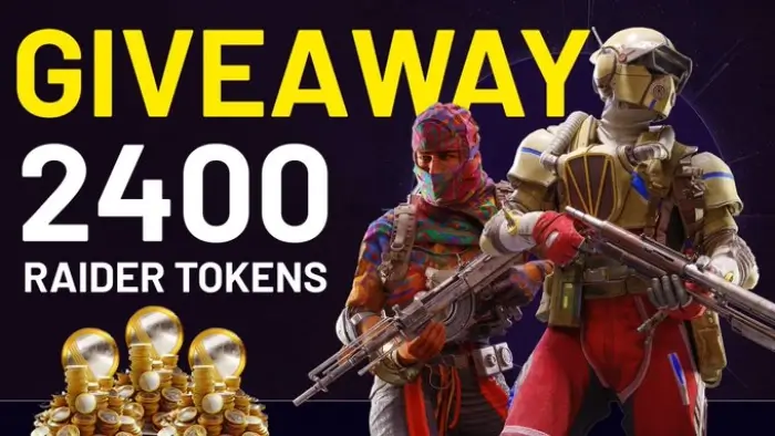 ARC Raiders Giveaway 2400 Raiders Tokens