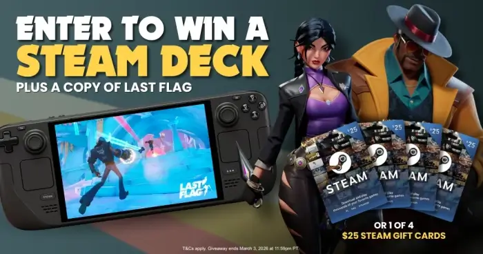 1TB OLED Steam Deck Giveaway