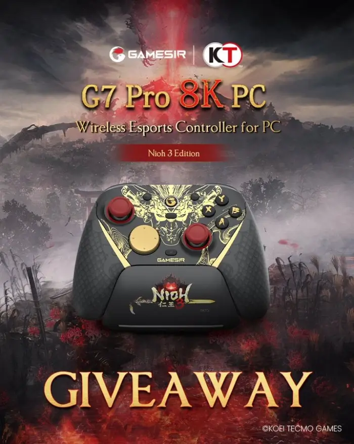 G7 Pro 8K PC Nioh 3 Edition Giveaway