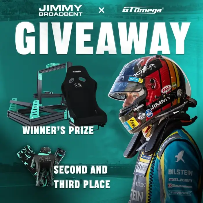 GT Omega x Jimmy Broadbent Giveaway