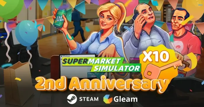 Win 10 Supermarket Simulator Steam Game Copy