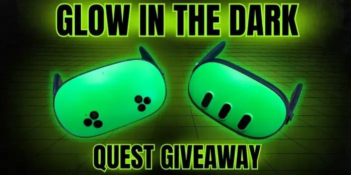 Win Limited edition Glow In the Dark Meta Quest 3