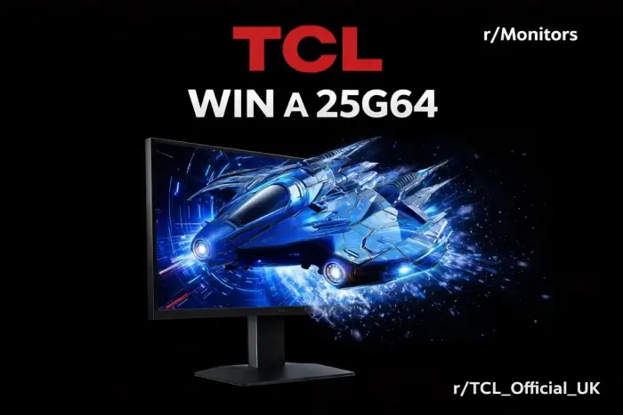 TCL 25G64 Gaming Monitor Giveaway