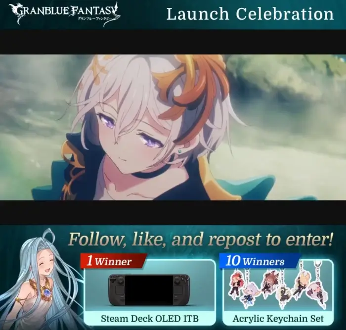 Win 1TB Steam Deck OLED Giveaway By Cygames