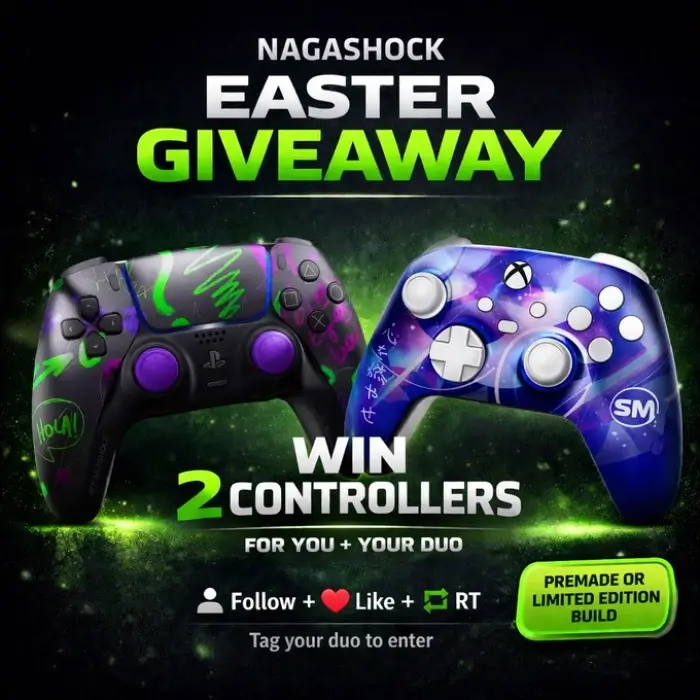 2 Nagashock Gaming Controller Giveaway