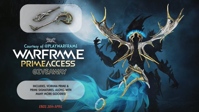 Warframe VORUNA PRIME GIVEAWAY By Deus