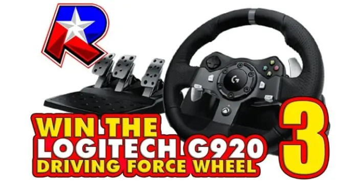 April Logitech G920 Driving Force Racing Wheel #67 Giveaway