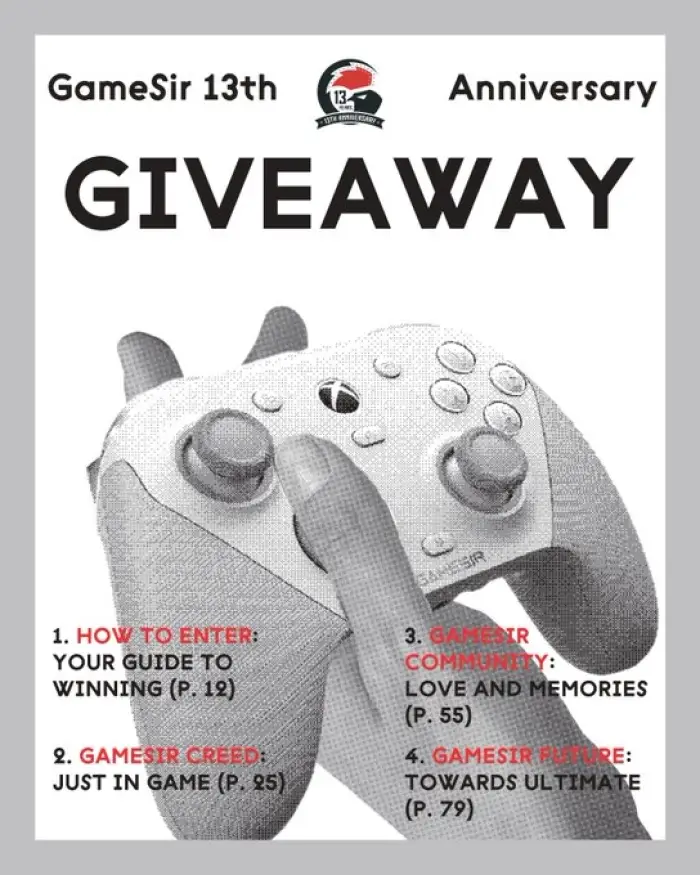 GameSir 13th Anniversary Controller Bundle Giveaway