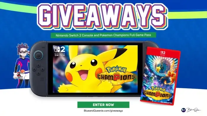 Nintendo Switch 2 and Pokémon Champions Giveaway