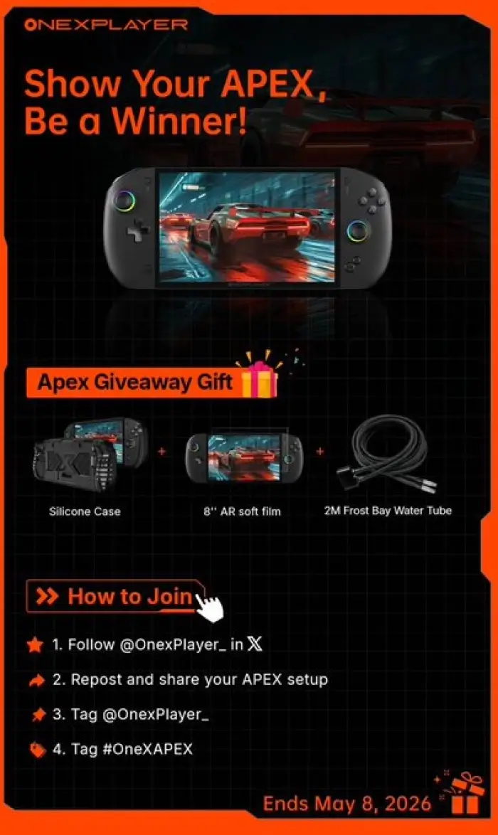 Win 8″ Gaming Handheld Case