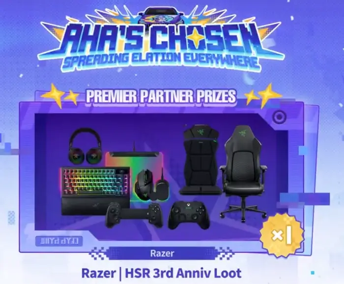 Win Full Set of Flagship Gears From Honkai: Star Rail