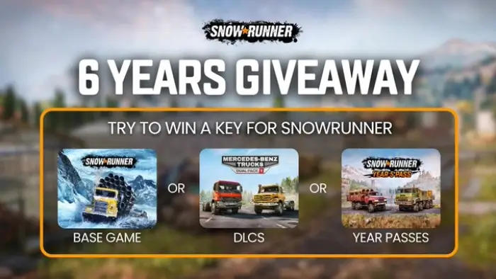 Win SnowRunner Game Key on Your Platform of Choice