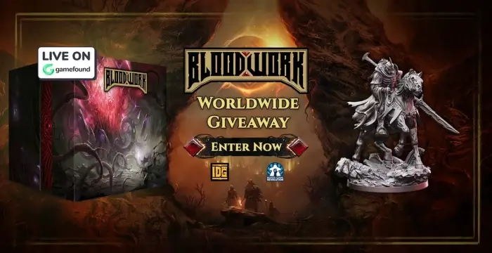 Bloodwork The Reckoning Worldwide Giveaway