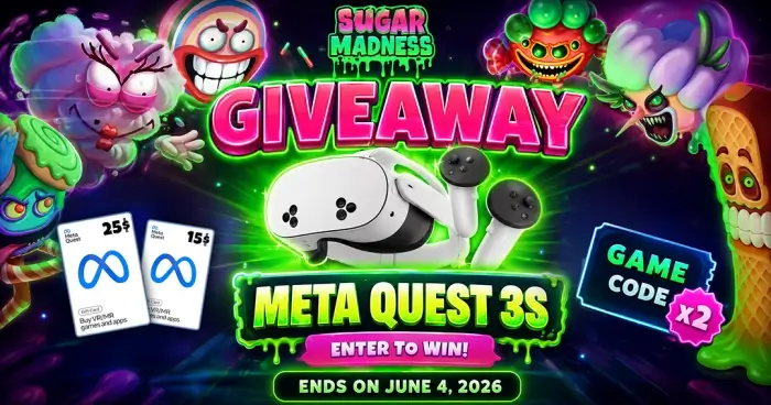 Meta Quest 3S Headset Giveaway By JollyCo