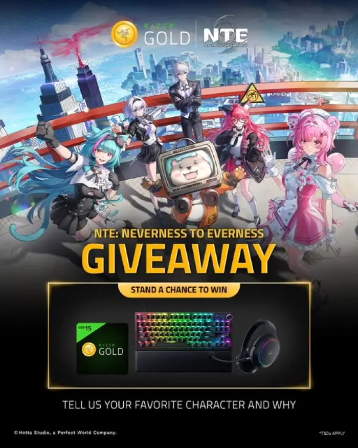 Win Razer Gear Giveaway By Razer Gold