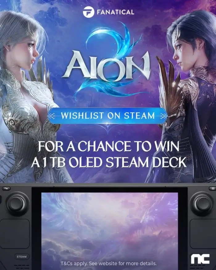 1TB OLED Steam Deck Giveaway By Fanatical