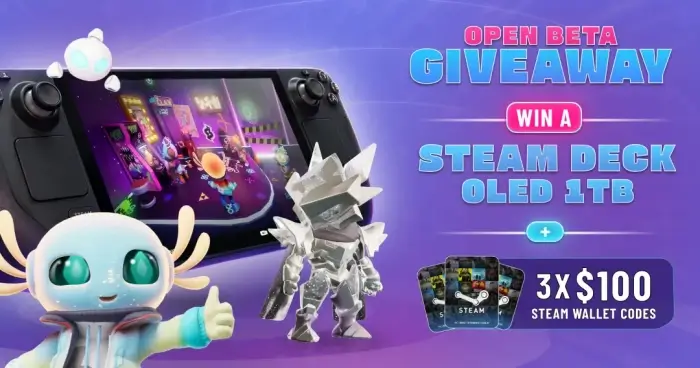 Masters of Mayhem 1TB Steam Deck and Steam Wallet Giveaway