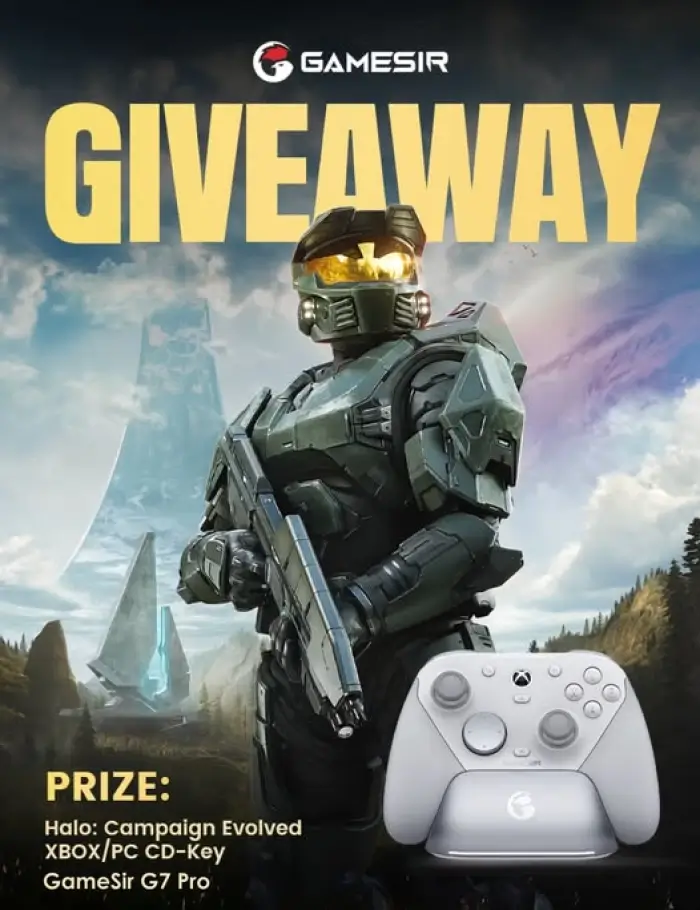 Win Halo: Campaign Evolved and G7 Pro Mech White – Twitter