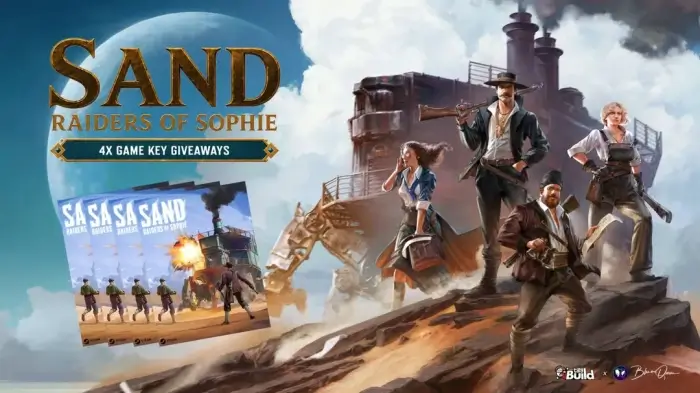 4x SAND: Raiders of Sophie Giveaway