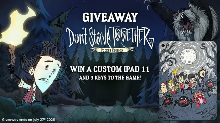 Win Custom Ipad or Don’t Starve Together Game Key
