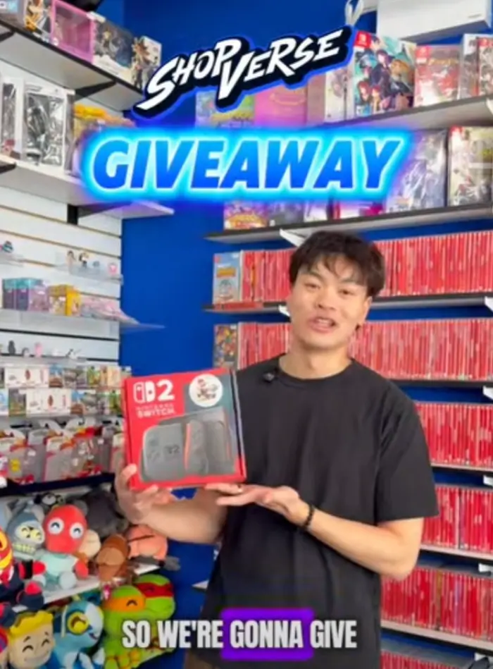 Nintendo Switch 2 Giveaway By Shopverse