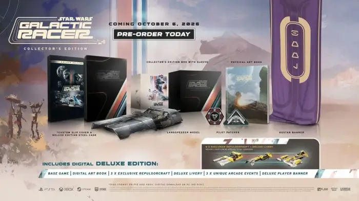 Win Star Wars: Galactic Racer Collector Edition
